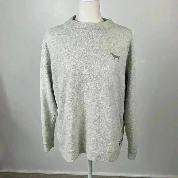 Victoria’s Secret PINK Tan Long Sleeve Pullover Size S - Picture 1 of 10